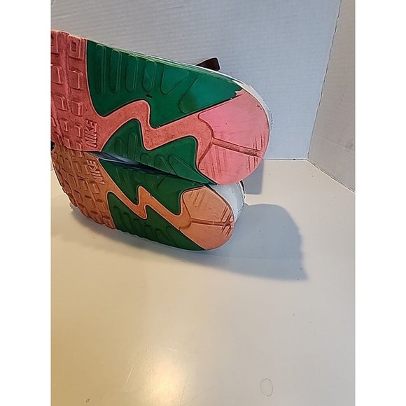 MEN'S SZ 13 NIKE AIR MAX 90 ESSENTIAL WATERMELON 2018 AJ1285-100 - Picture 10 of 10